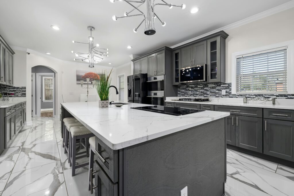 Cabinet painting and refinishing South Florida